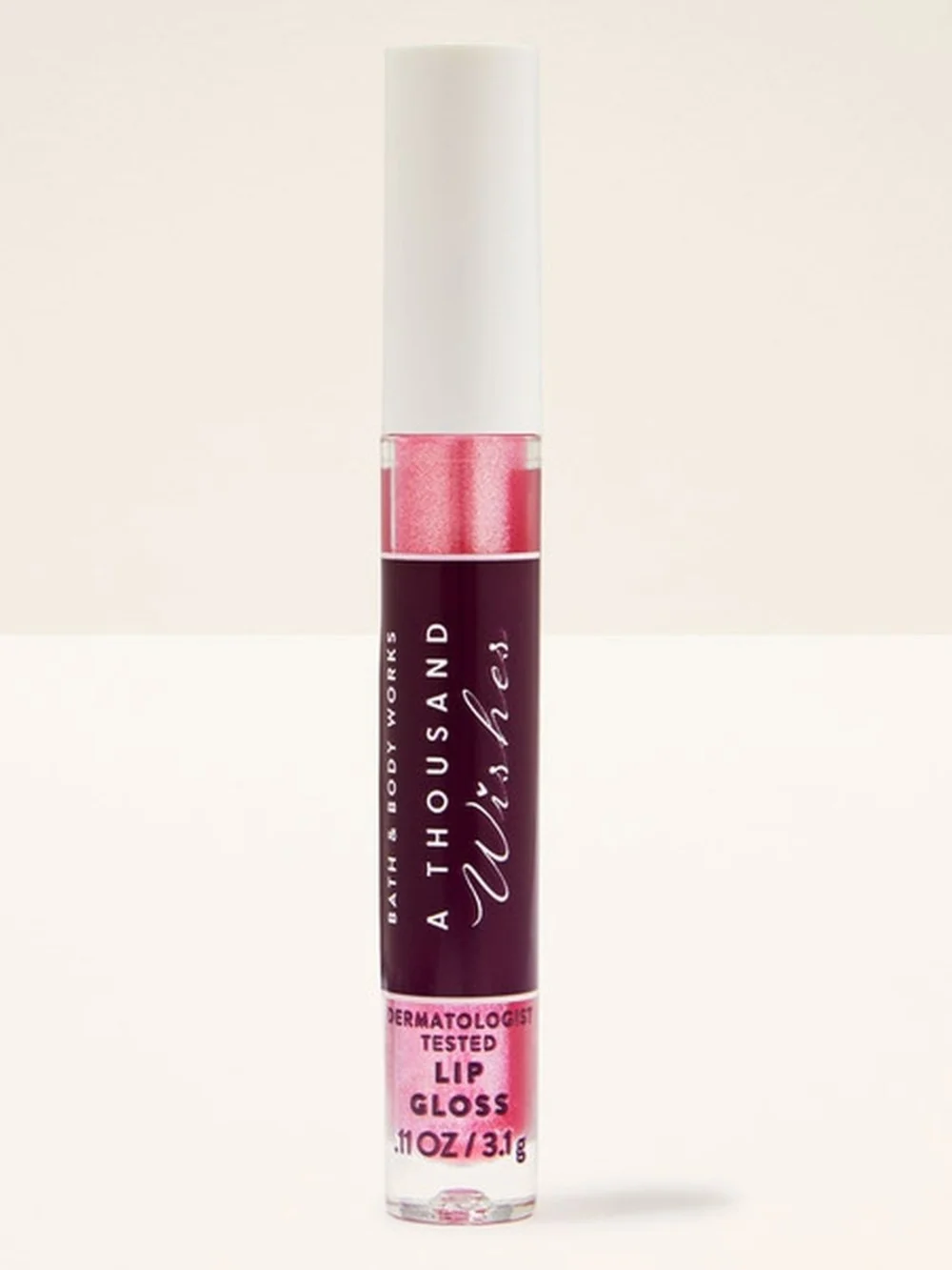 Bath & Body Works A Thousand Wishes Pink Lip Gloss